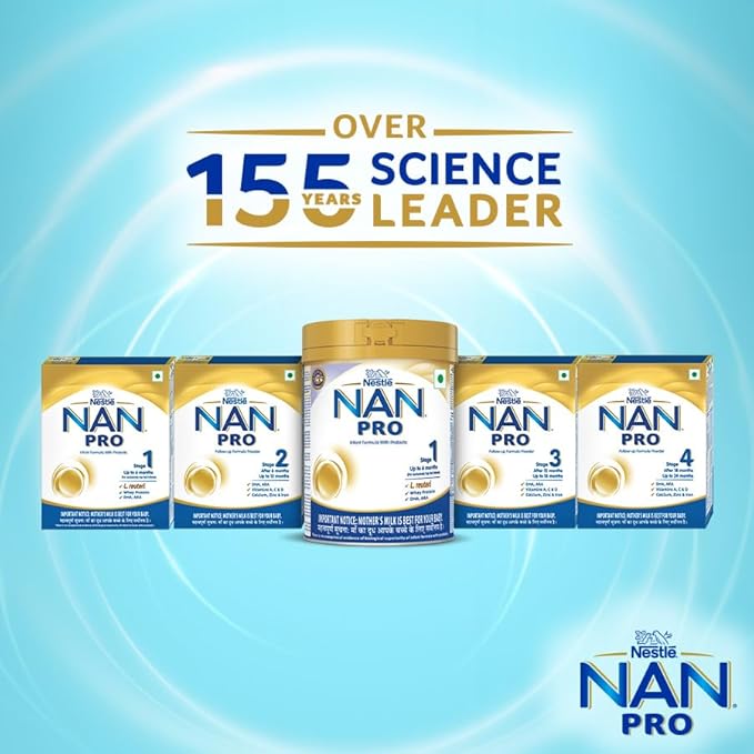 Nestlé Infant Nutrition: 155+ Years of Science-Backed Innovation with DHA, Iron, Vitamins & Minerals to Support Brain, Immunity & Bone Development