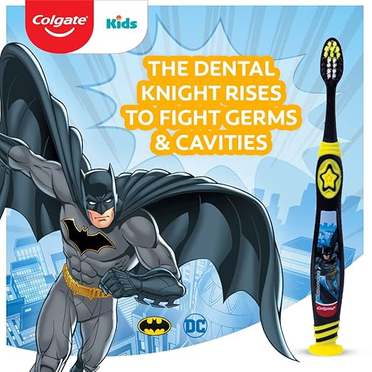 Colgate Kids Extra Soft Toothbrush with Tongue Cleaner – Manual, Multicolor, 1 Pc | Gentle Oral Care for Children