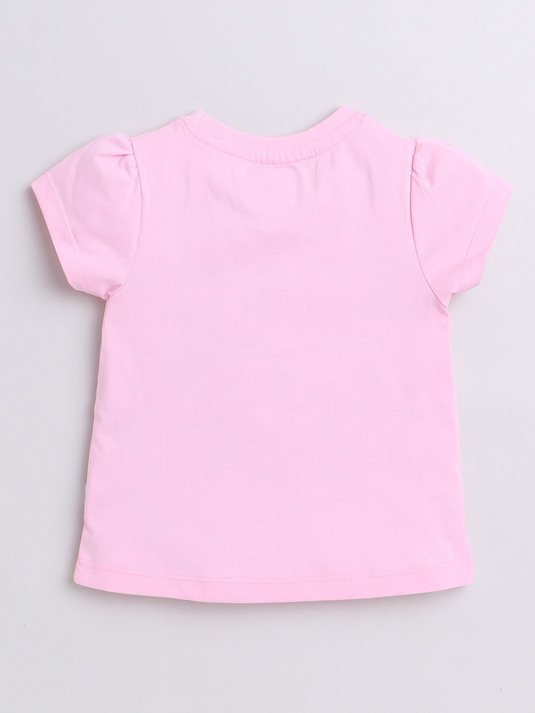 Double the Style – Girls’ Printed T-Shirts Pack of 2 (Pink & Blue)