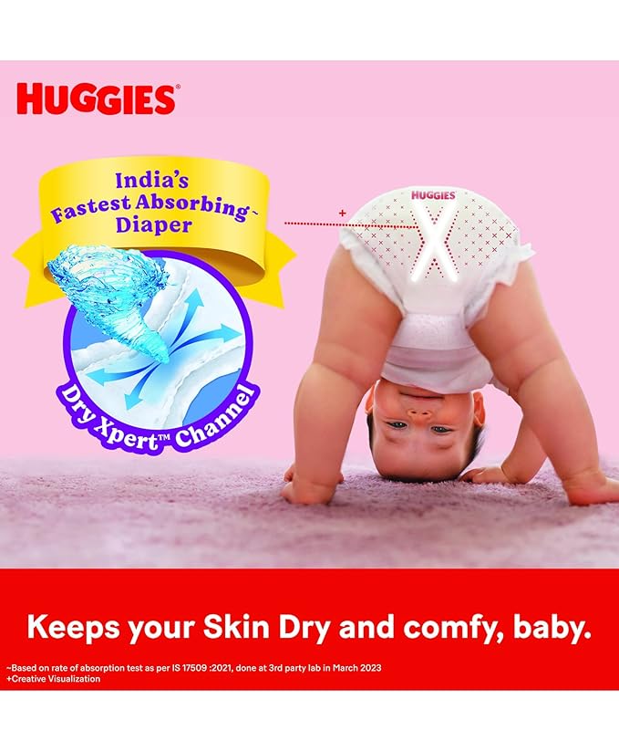Huggies Complete Comfort Wonder Pants, Small (S) Size (4–8kg), 20 Count