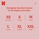 Huggies Complete Comfort Wonder Pants, Medium (M), 50 Pieces, India’s Fastest Absorbing Diaper, 7–12kg, 5-in-1 Comfort