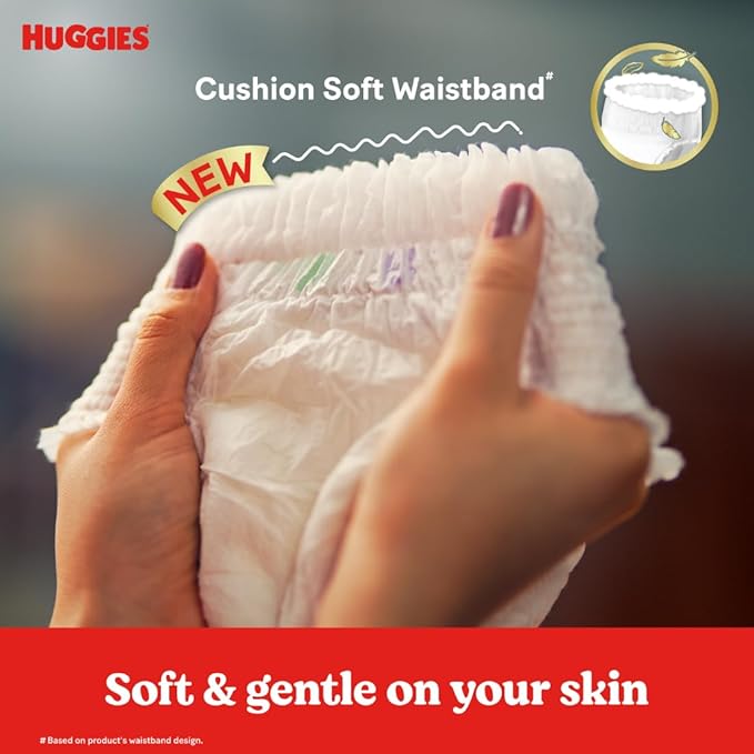 Huggies Complete Comfort Wonder Pants, Small (S), 86 Count, India’s Fastest Absorbing Diaper, 4–8kg, Pant Style, Prevents Diaper Rash