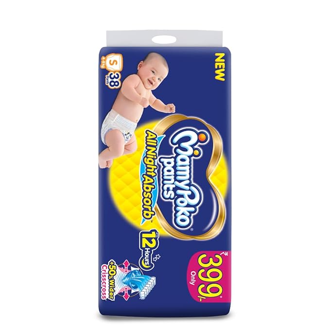 MamyPoko Extra Absorb S-Size Diaper Pants - 38 Pcs