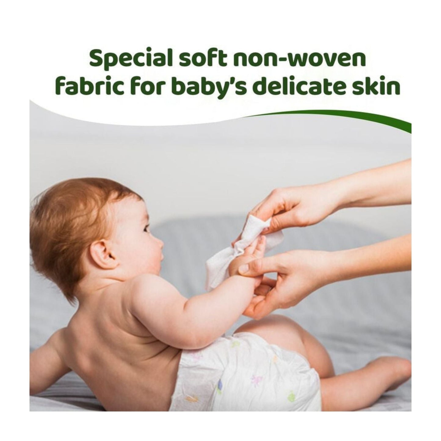 Chicco Baby Wipes Soft Cleansing – 20 Sheets, Paraben-Free, Dermatologically Tested