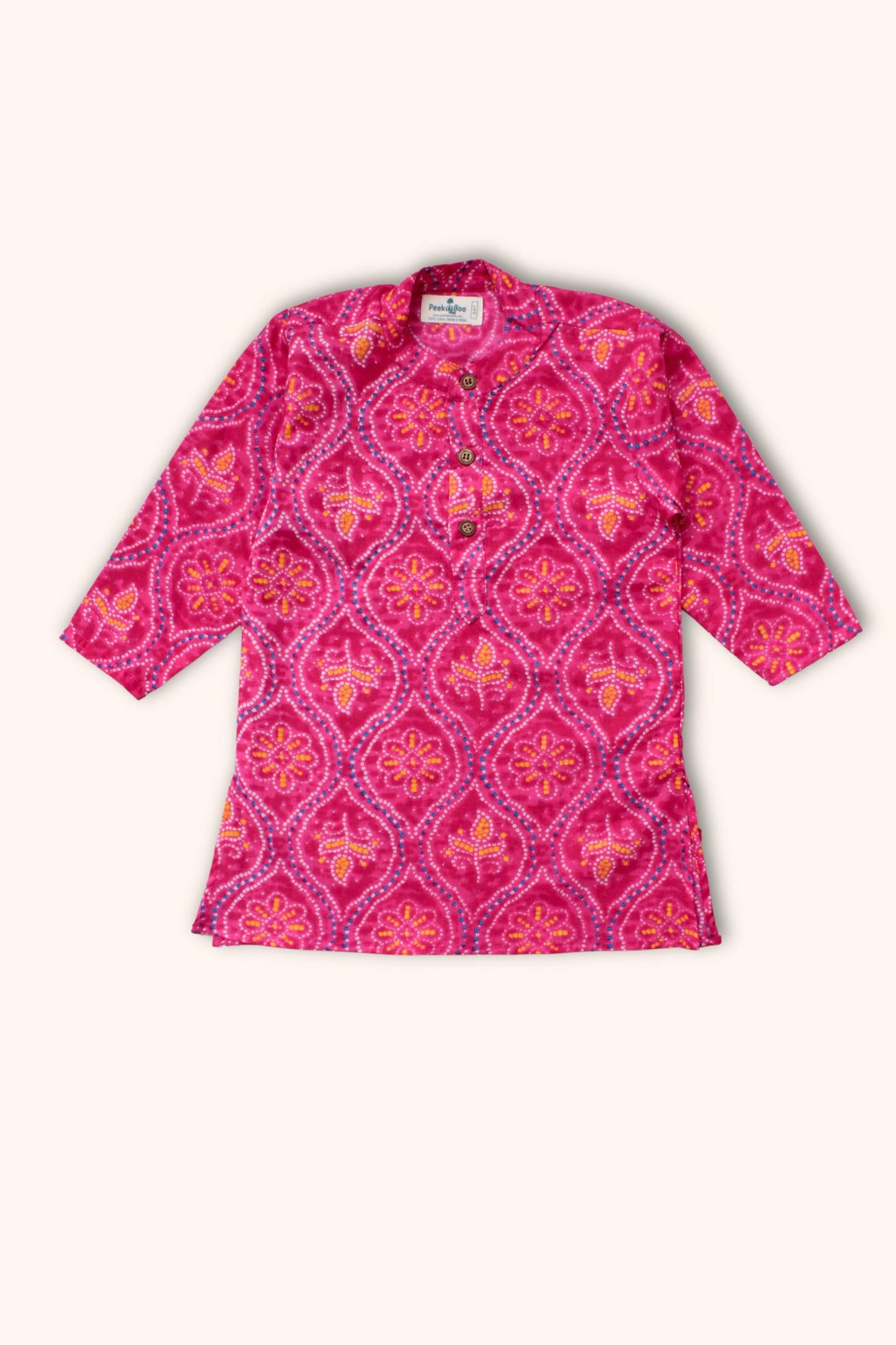 Boys' Saavan Pure Cotton Ethnic Set – Comfortable Traditional Wear for Festive Occasions