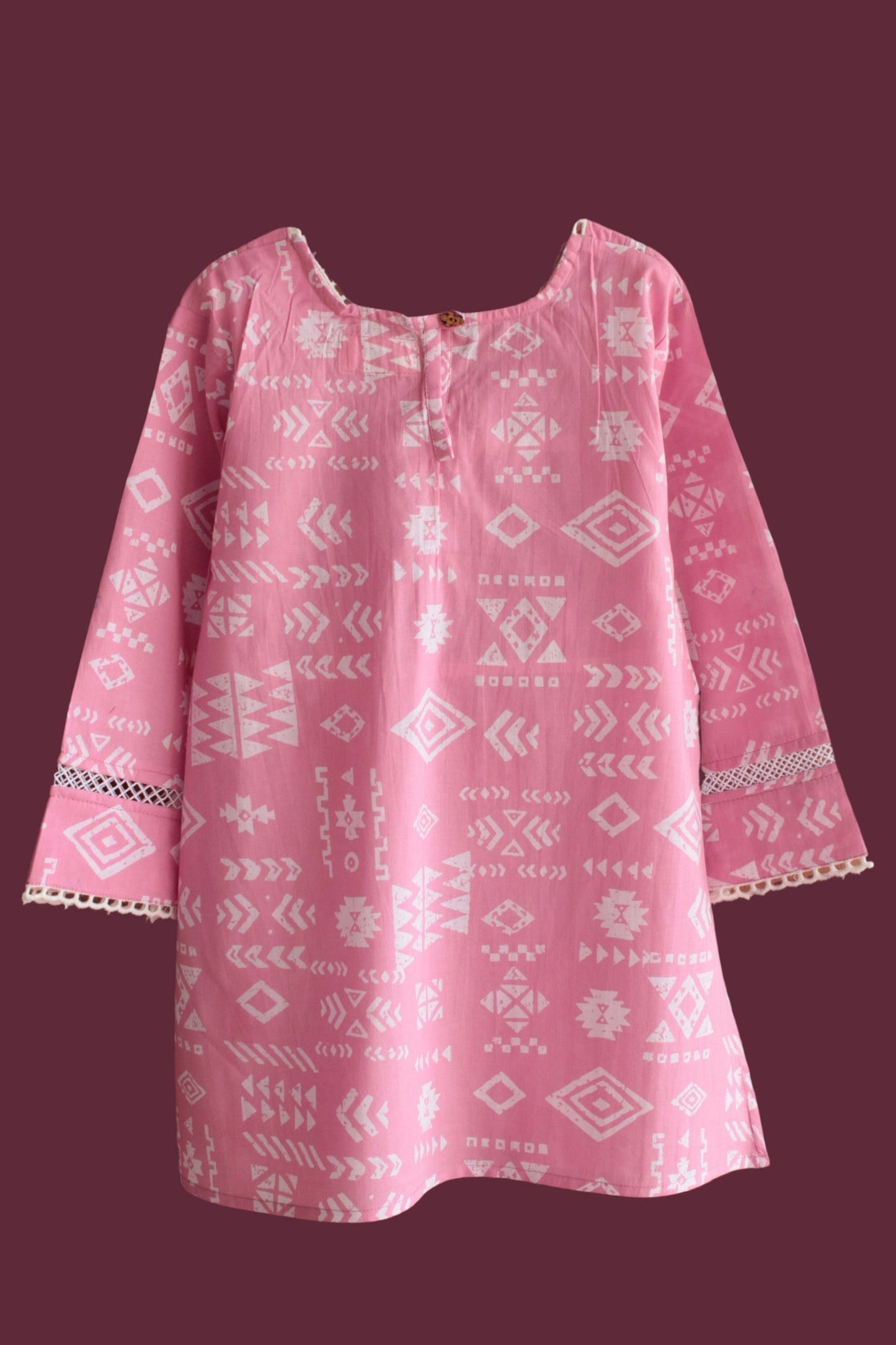 Girls' Bahara Pure Cotton Clothing Set – Soft, Stylish & Perfect for Everyday Elegance