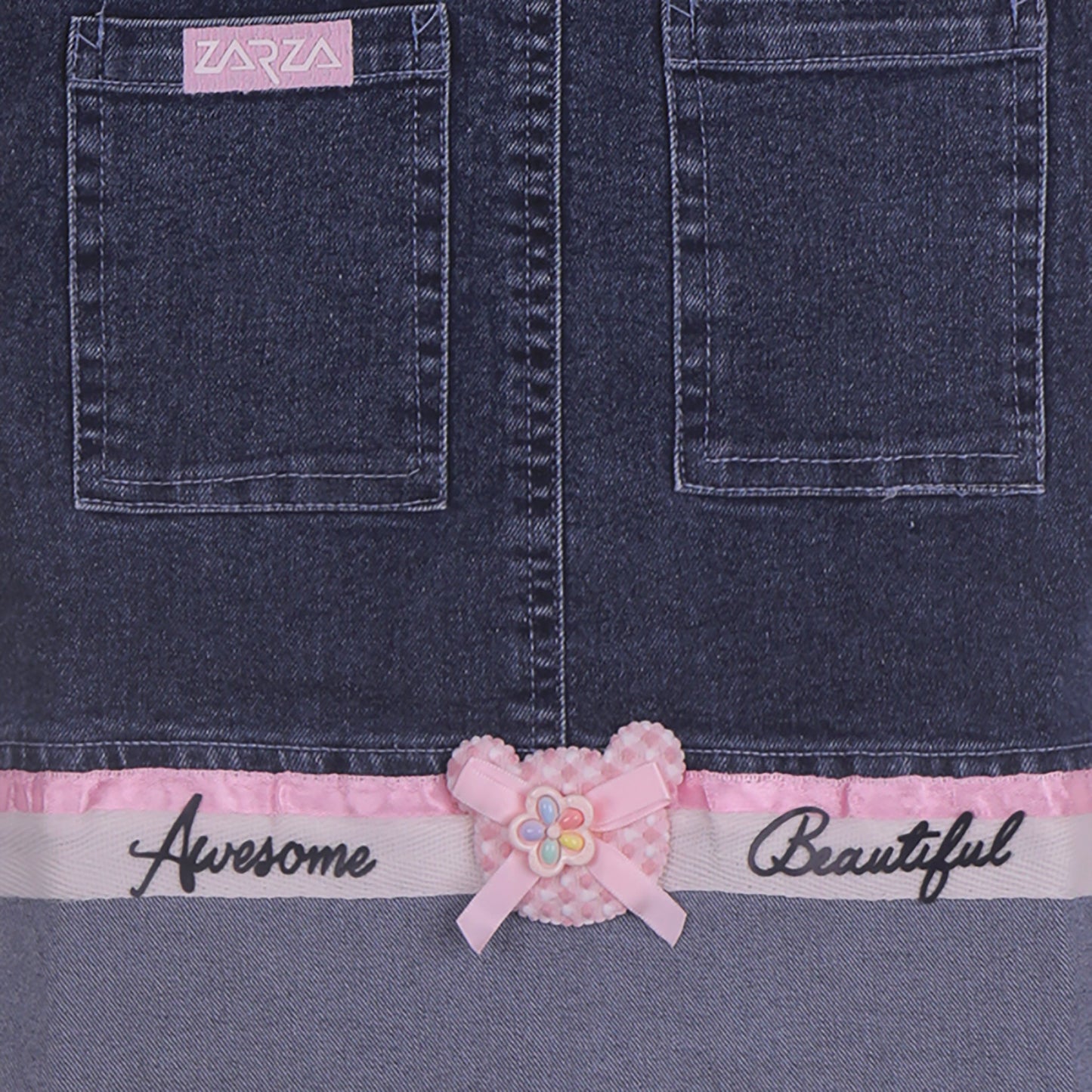 Starry Charm – Applique Dungaree & Leggings Outfit