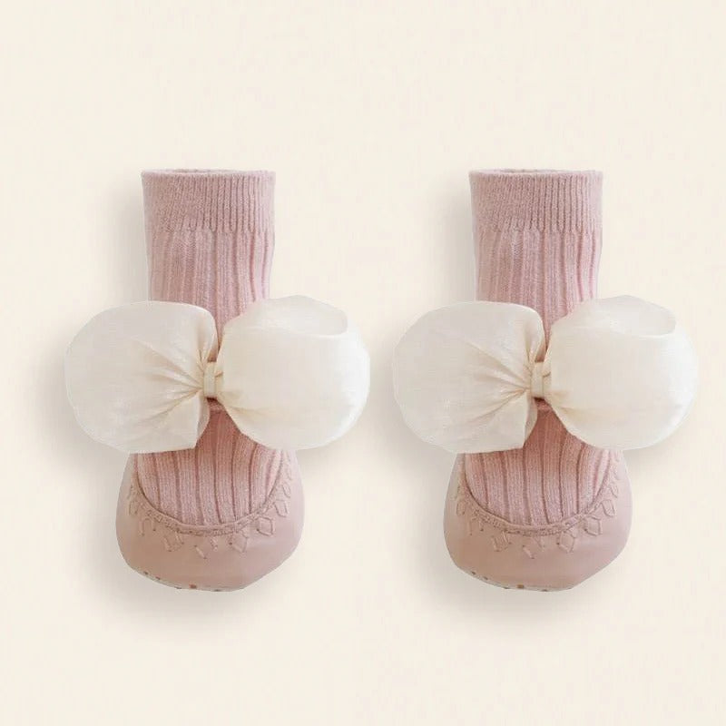 Lille Barn Stylish Socks – Pink Ankle Length with Bow
