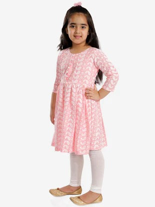 Radiant Diva – Girls’ Yellow Ethnic Wear by Vastramay