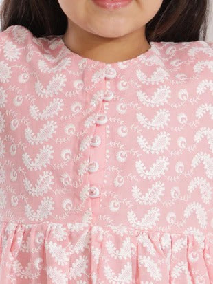 Radiant Diva – Girls’ Yellow Ethnic Wear by Vastramay