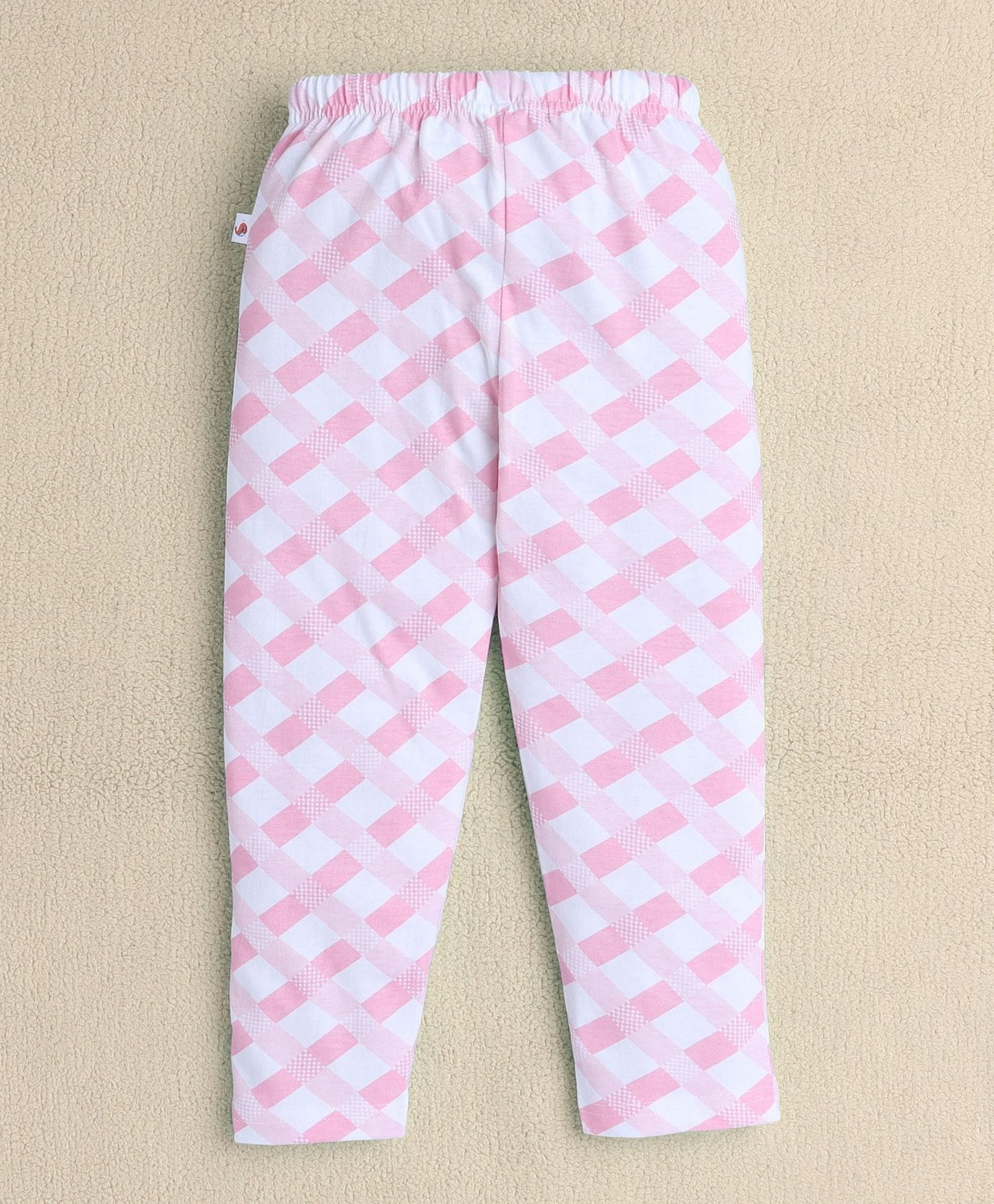 Drift into dreamland with Bumzee’s pink striped pyjama set—practical, cozy, and cute!