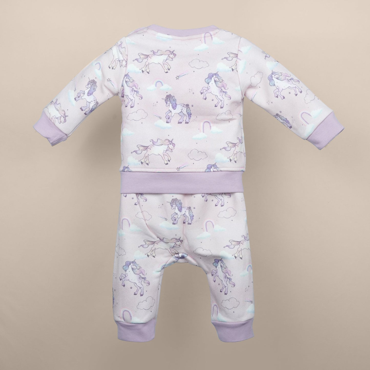 Play & Cuddle Set – Ollypop Girls’ Pink Sweatshirt & Jogger Duo
