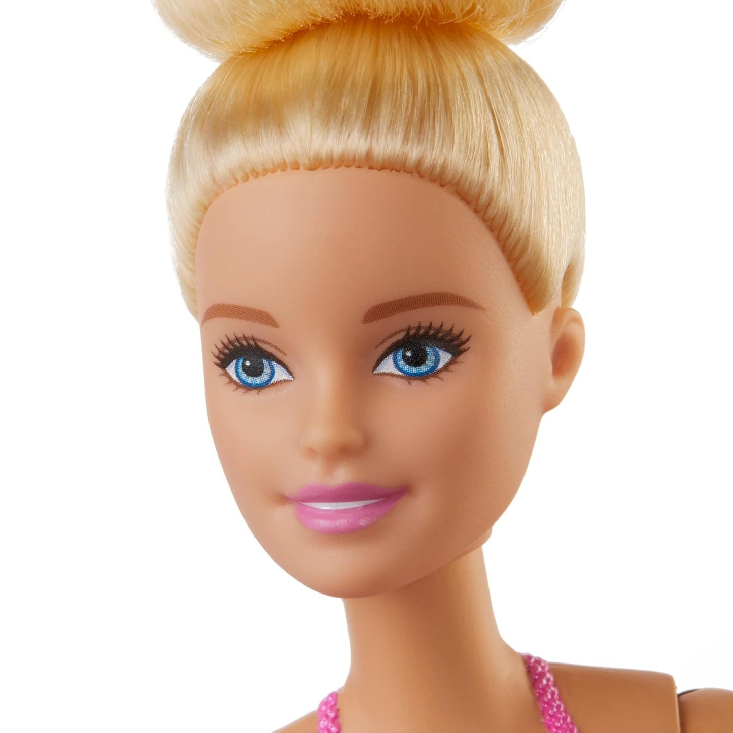 Large Barbie Ballerina Doll, Blonde with Purple Removable Tutu & Ballet Shoes