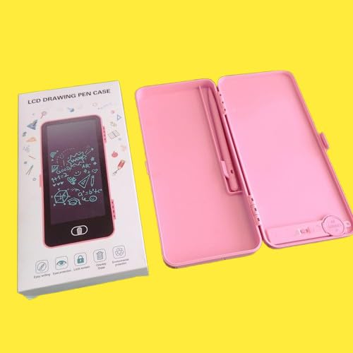 LCD Writing Tablet 8.5" – Digital Drawing Board with Stylus – Pink
