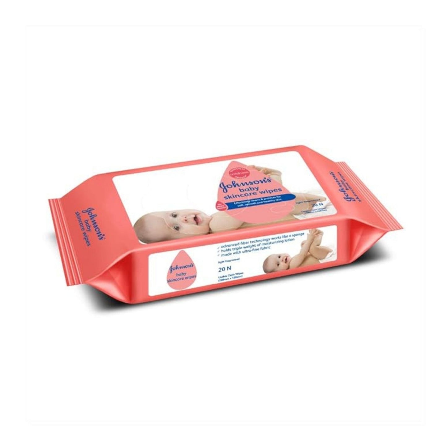 Johnson Baby Skincare Cloth Wipes 20s