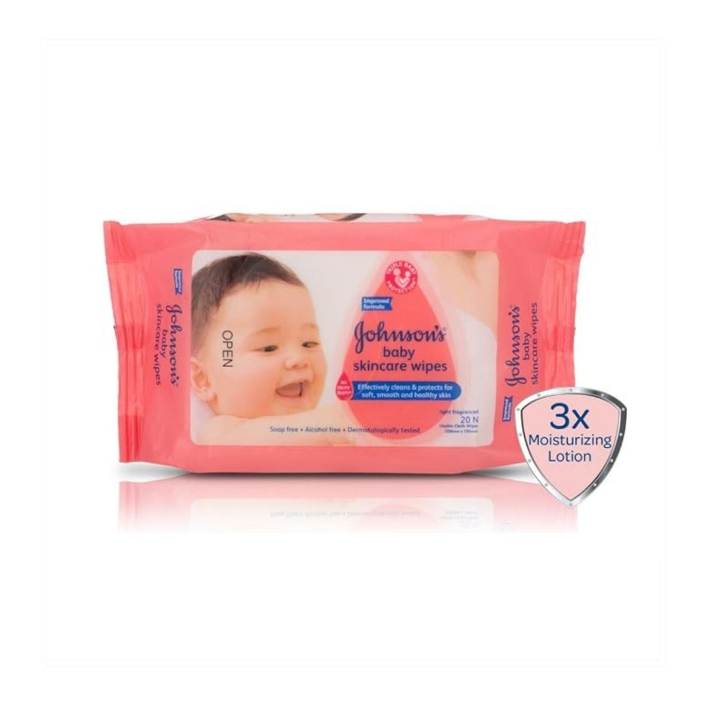 Johnson Baby Skincare Cloth Wipes 20s