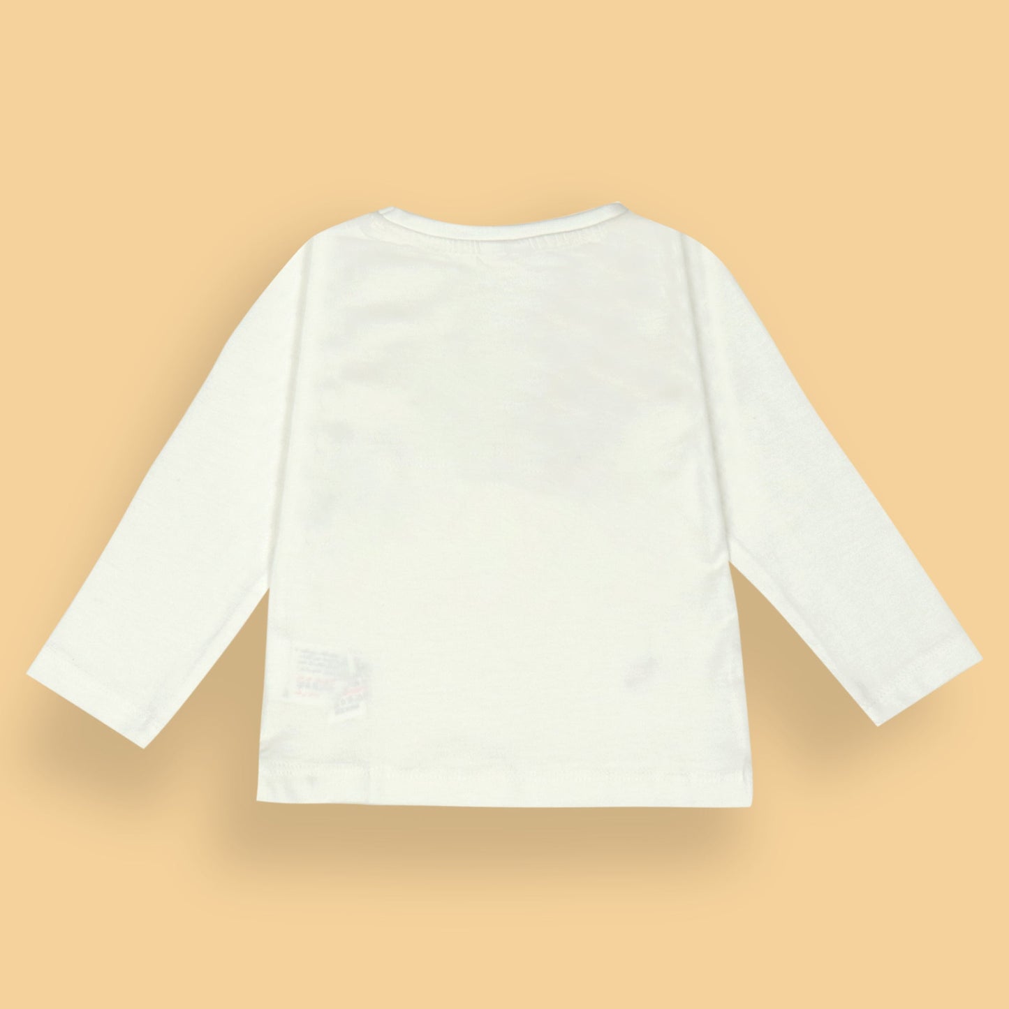 Ollypop White 'I ♥️ MY CRAZY GRANDMA' Placement Print Cotton Full Sleeve T-Shirt