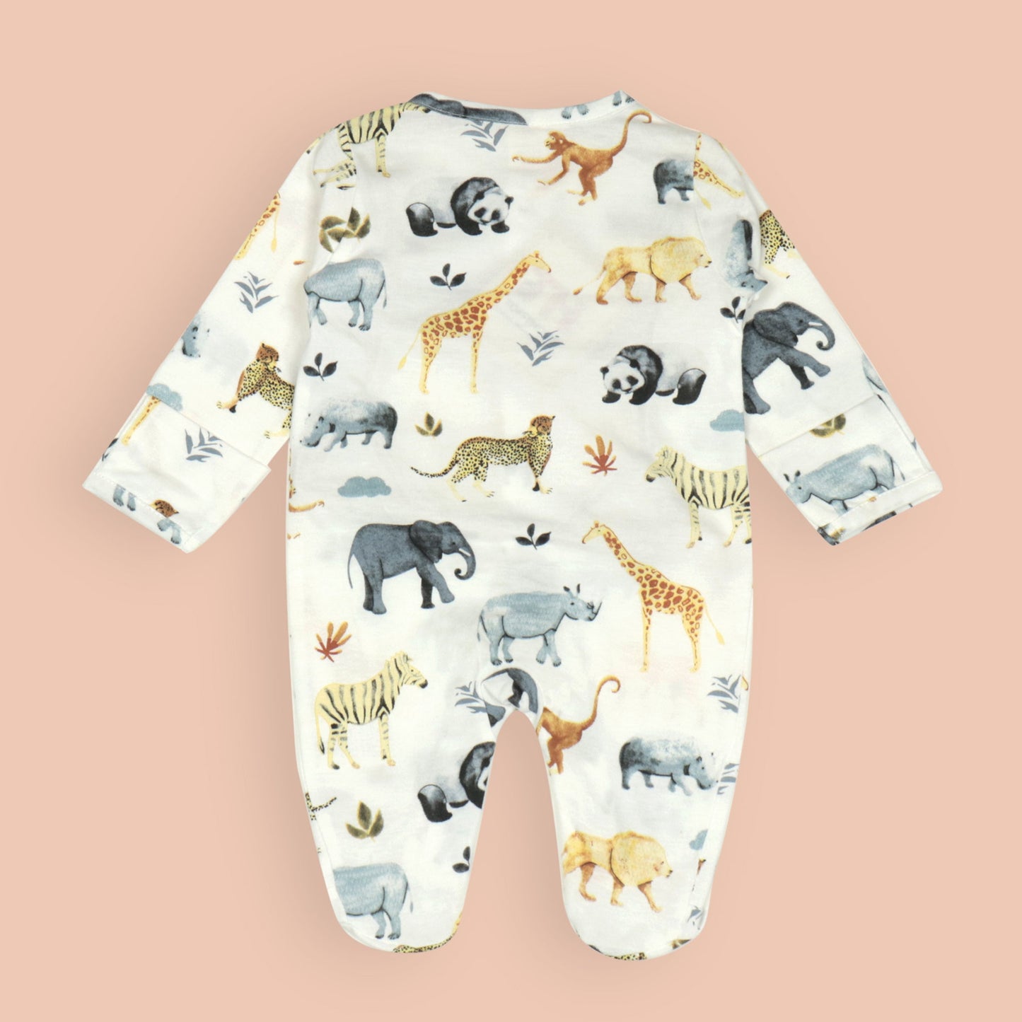 Toffyhouse Soft & Snuggly White Romper – Unisex Knee-Length Comfort for Cool Adventures