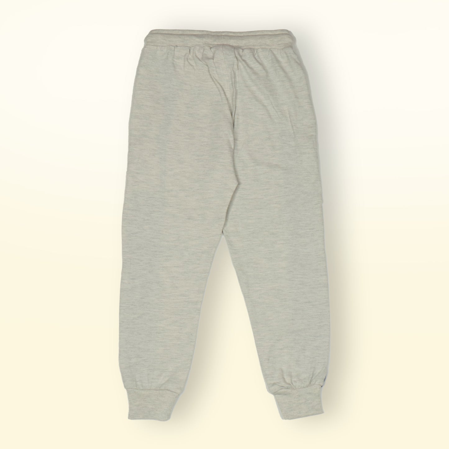 BONKERZ Girls’ White Warm Jogger Pants – 2 Pockets, Cozy Sinker Fabric