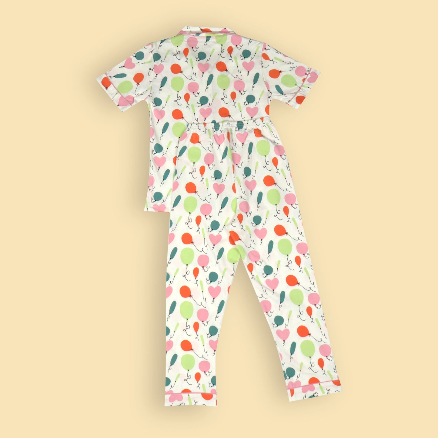 Cute Girls' White Nightwear Co-ord Sets – Cute, Comfy & Dream-Ready