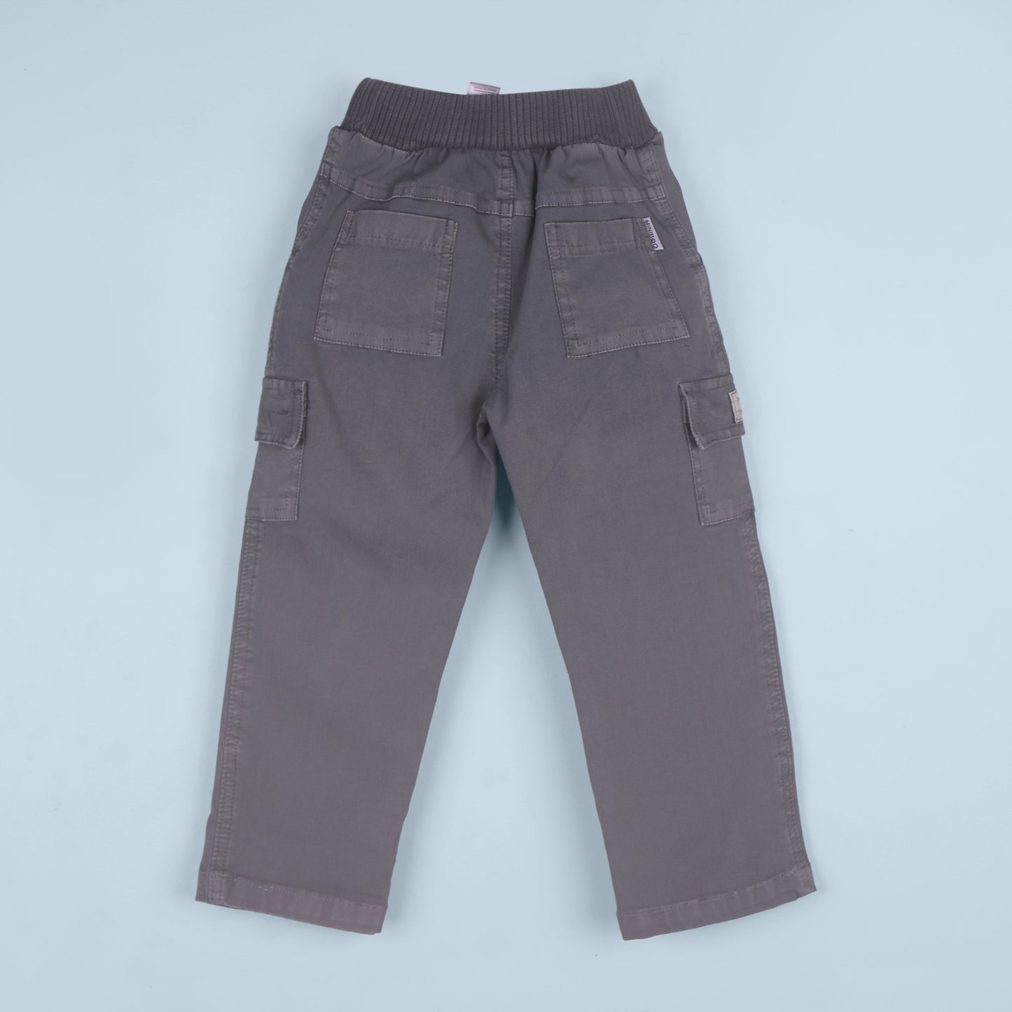 Miniboo Boys’ Striped & Printed Shirt with Cargo Pants