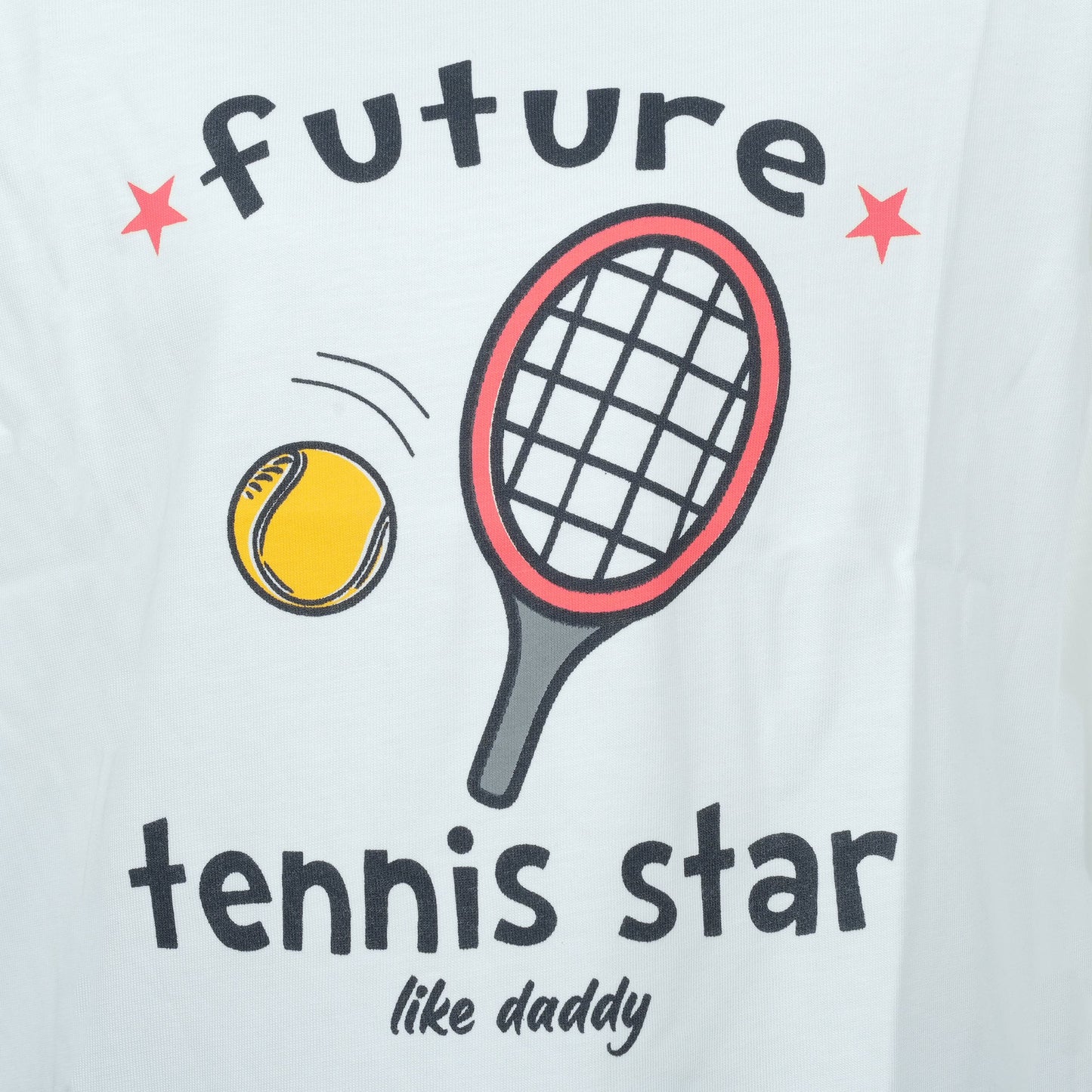 Game Set Match Tee – Ollypop Boys’ “Future Tennis Star” Printed T-Shirt