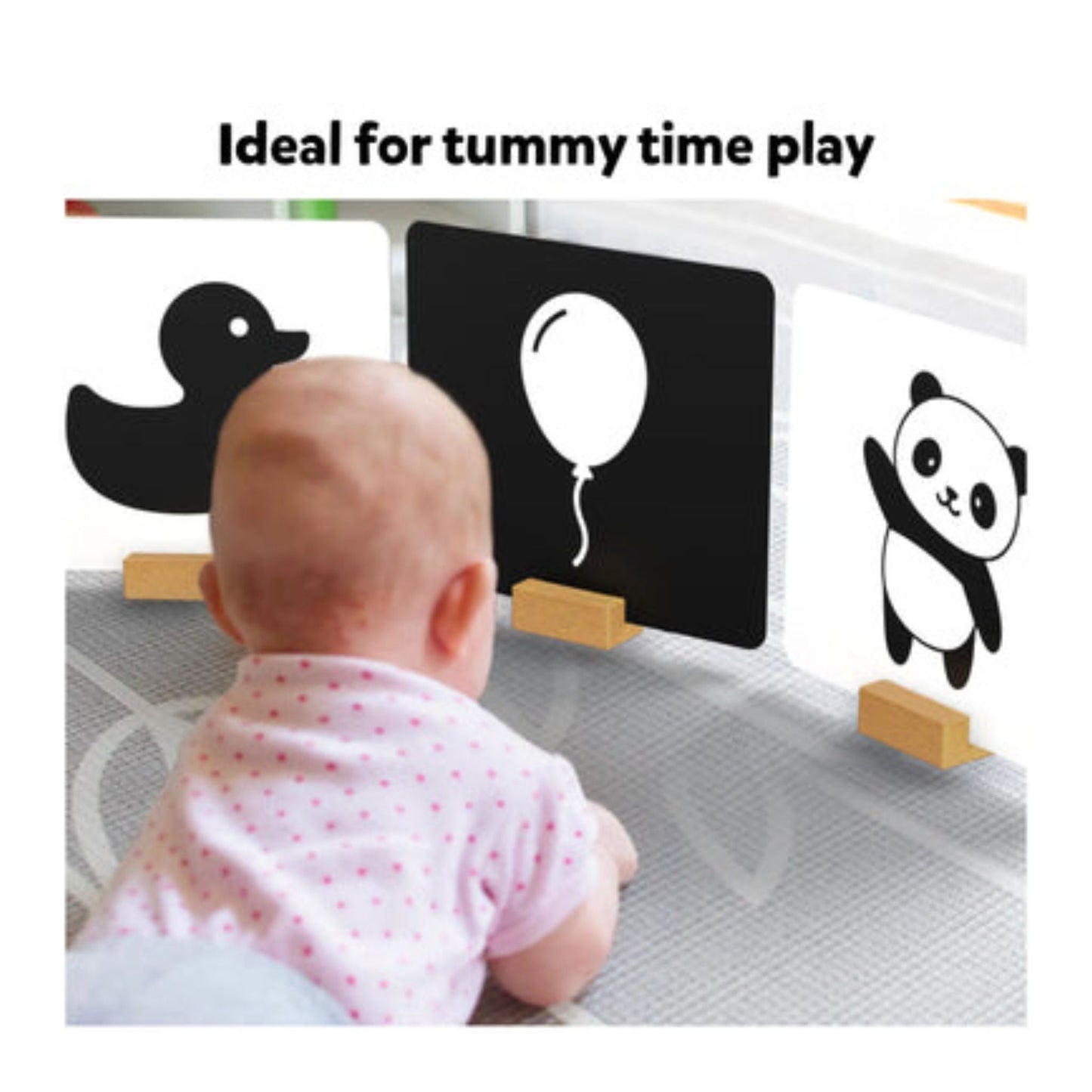 Skillmatics High Contrast Flash Cards for Babies – 60 Visual Stim Cards for Sensory & Language Development, Ages 0–12 Months