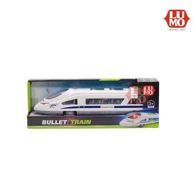 LUMO Classic White Train Set – Unisex Battery-Operated Track Vehicle