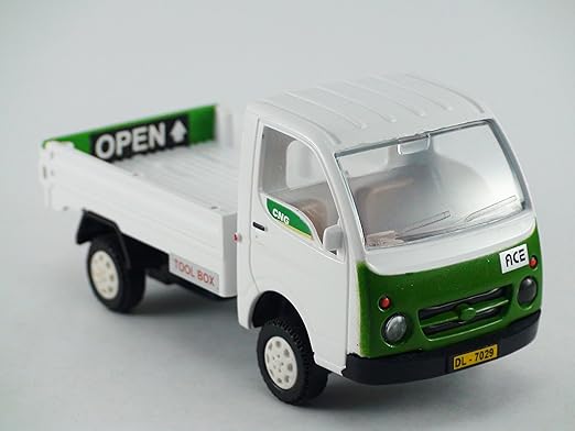 Centy Toys A Model Of Tata Ace CNG Cargo (Mini Truck)-From (Kidsshub) 13.7 X 5.3 X 6.4 cm Weight: 160 g ( White)