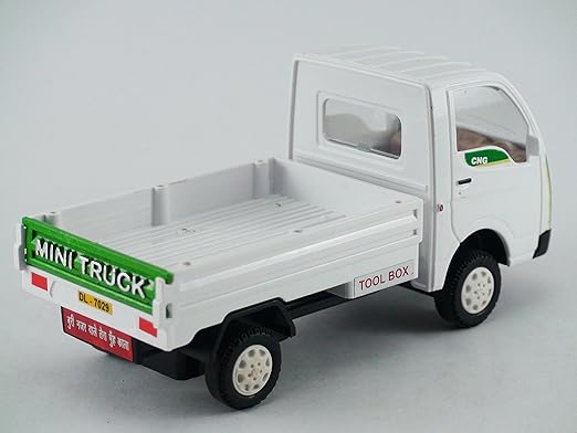 Centy Toys A Model Of Tata Ace CNG Cargo (Mini Truck)-From (Kidsshub) 13.7 X 5.3 X 6.4 cm Weight: 160 g ( White)