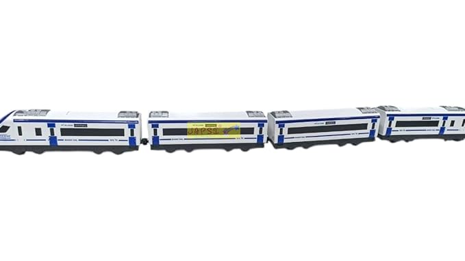 Nav Bharat Electric Train Set – Track Changer Battery Operated – Age 3