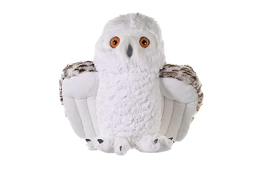 Wild Republic Snowy Owl Plush – Soft Stuffed Animal Toy Gift for Kids