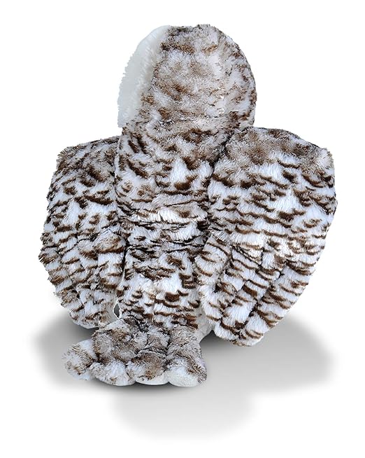 Wild Republic Snowy Owl Plush – Soft Stuffed Animal Toy Gift for Kids