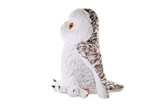 Wild Republic Snowy Owl Plush – Soft Stuffed Animal Toy Gift for Kids