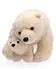 WILD REPUBLIC Mom Baby Polar Bear Stuffed Animal Plush Toy Gift for Kids