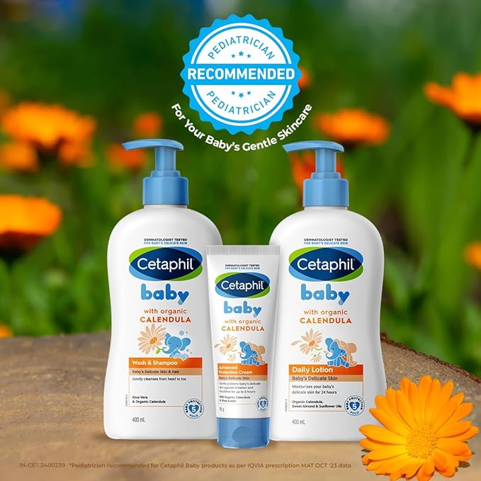 Cetaphil Baby Cream Hypoallergenic & Gentle Moisture Seal for Face & Body Moisturizing - 85g