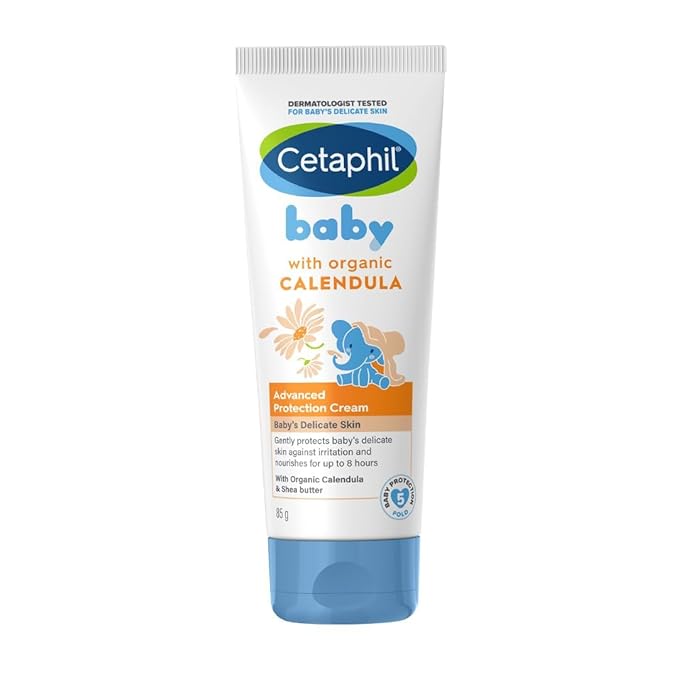 Cetaphil Baby Cream Hypoallergenic & Gentle Moisture Seal for Face & Body Moisturizing - 85g