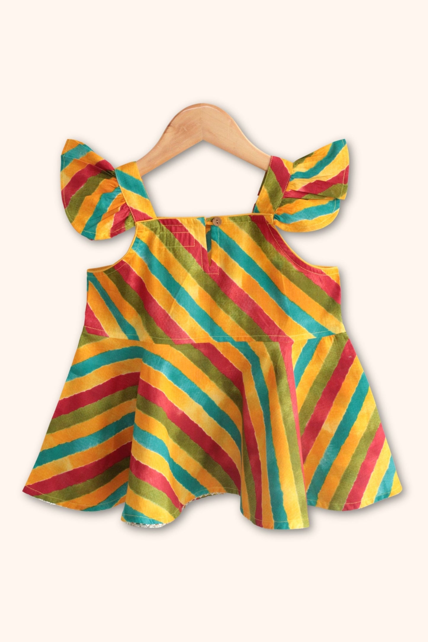 Girls' Saavan 2.0 Ethnic Outfit – Pure Cotton Kurti, Salwar & Dupatta Set
