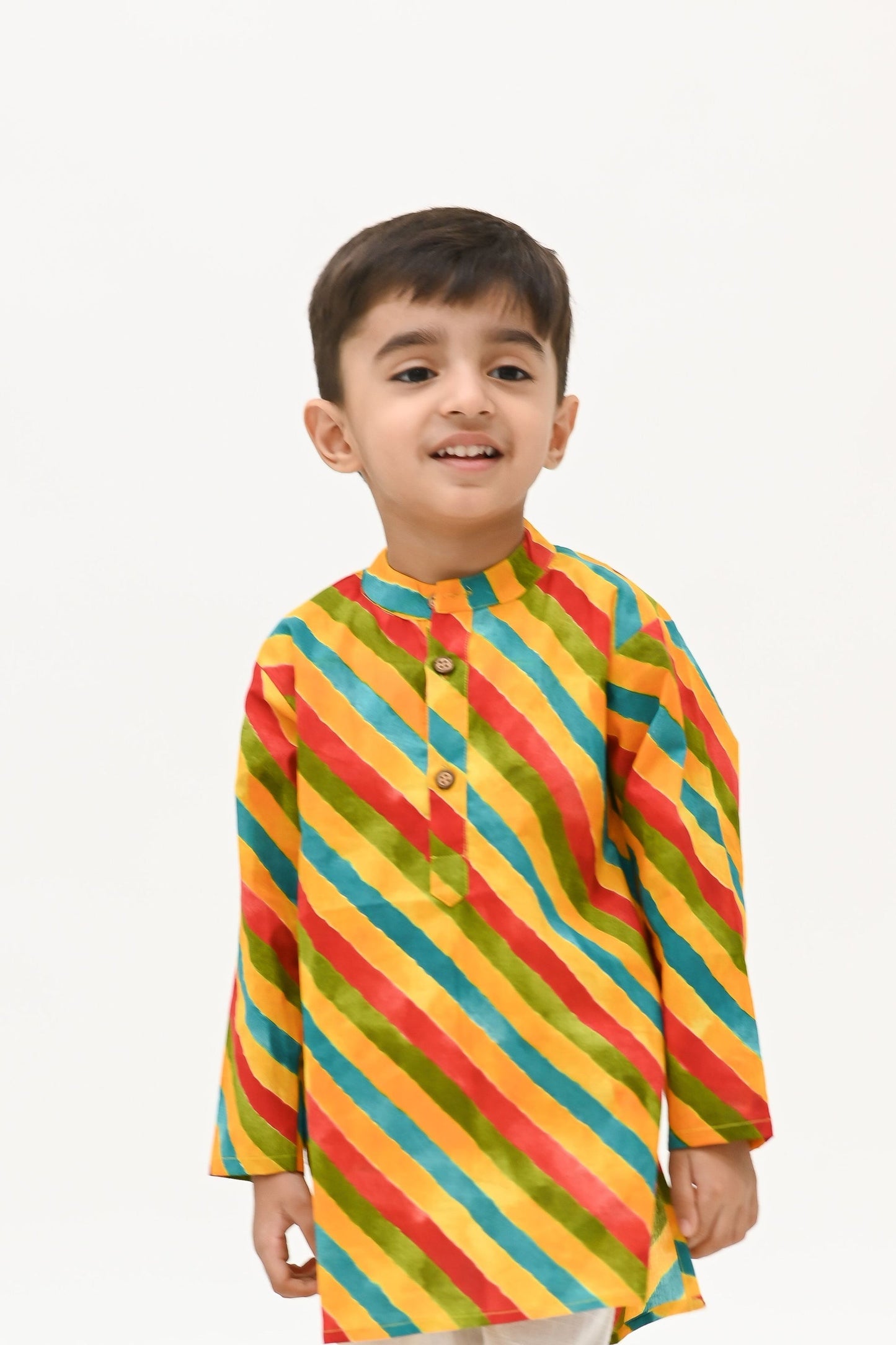 Boy's Saavan 2.0 Ethnic Set – Comfortable Traditional Wear for Festivals & Celebrations