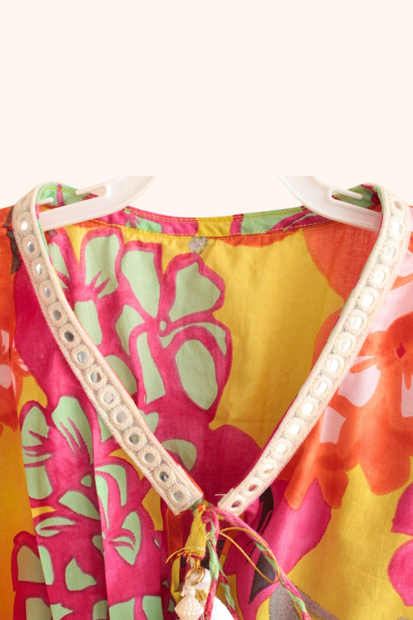Girl's Rangrez Pure Cotton Kaftan – Breezy, Comfortable & Perfect for Summer Days