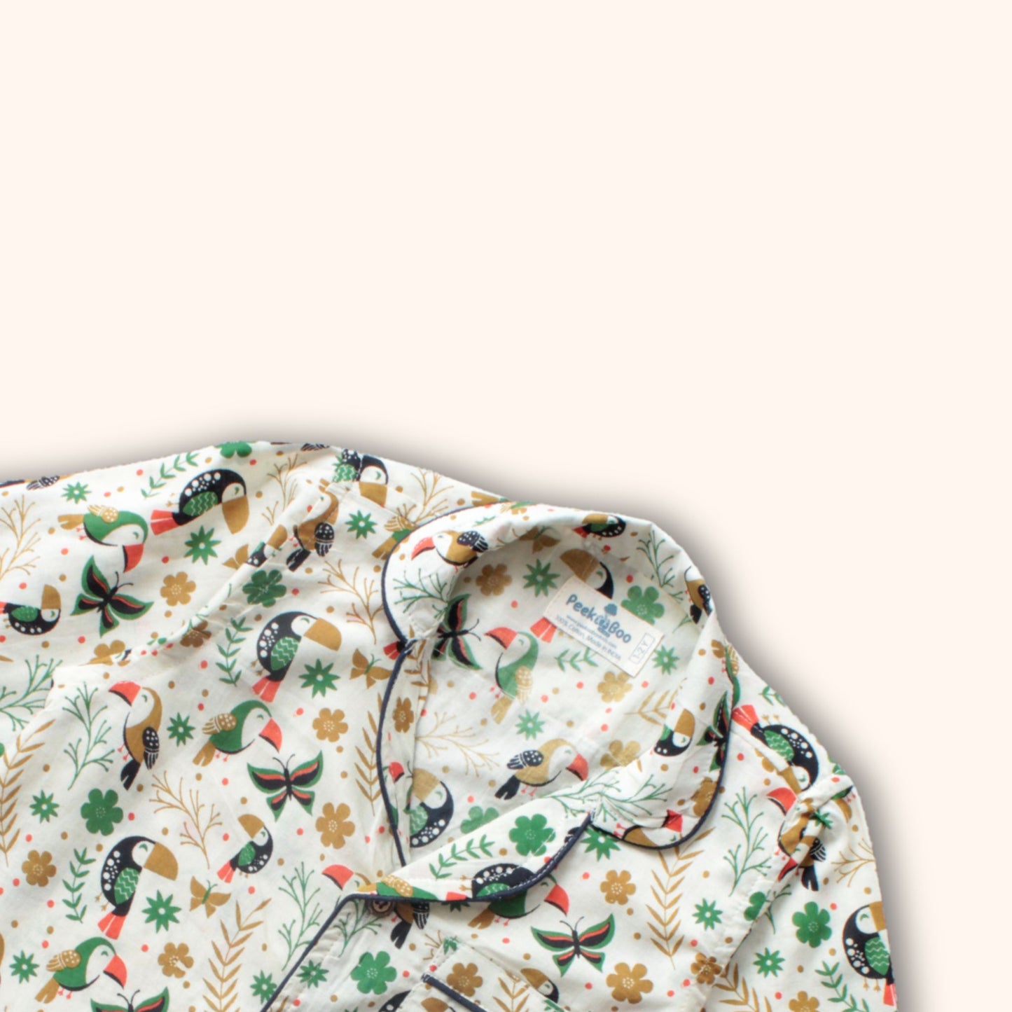 Printed Pure Soft Cotton Night Suit – Cozy Sleepwear Set