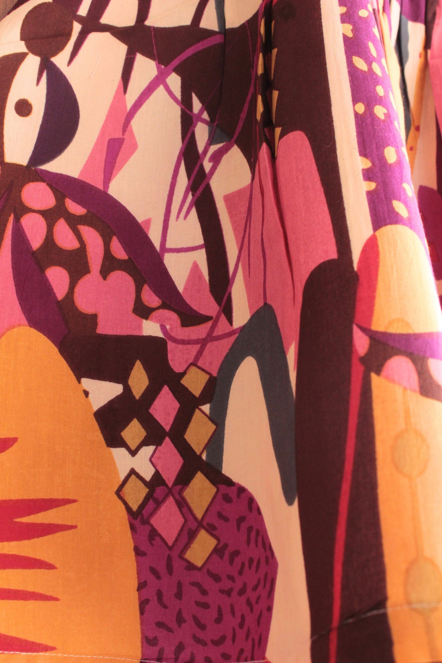 Phoebe's Purple Blossom Printed Dress for Girls – Elegant, Playful & Comfy