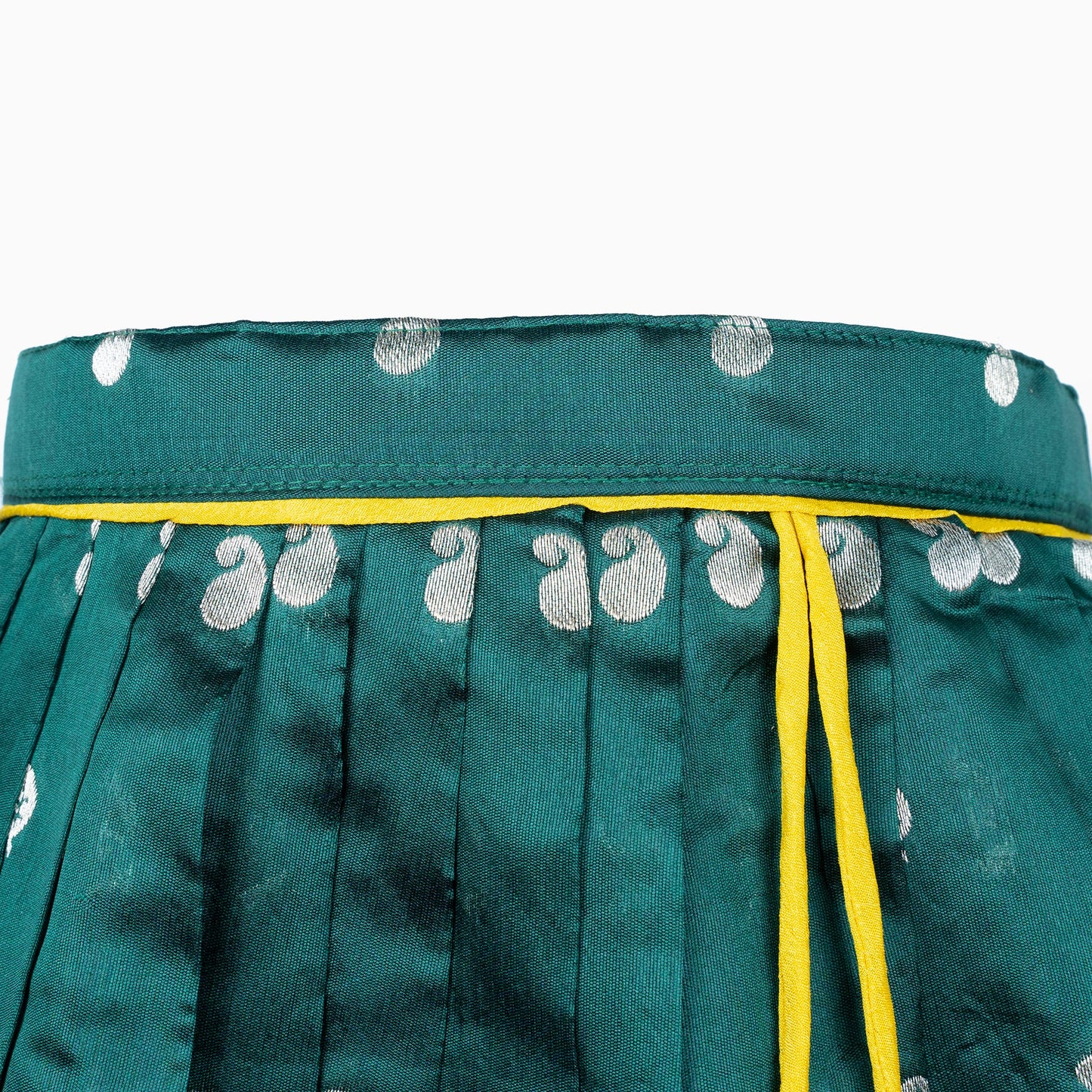Shine All Day: Multi-Color Short Sleeve Lehenga Choli Set for Little Festival Stars