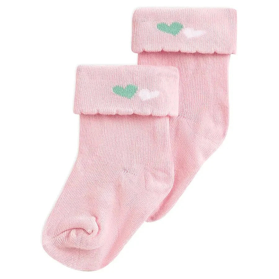 Bright Steps Multi-Color Socks – 3-Pair Mid-Ankle Placement Print Set