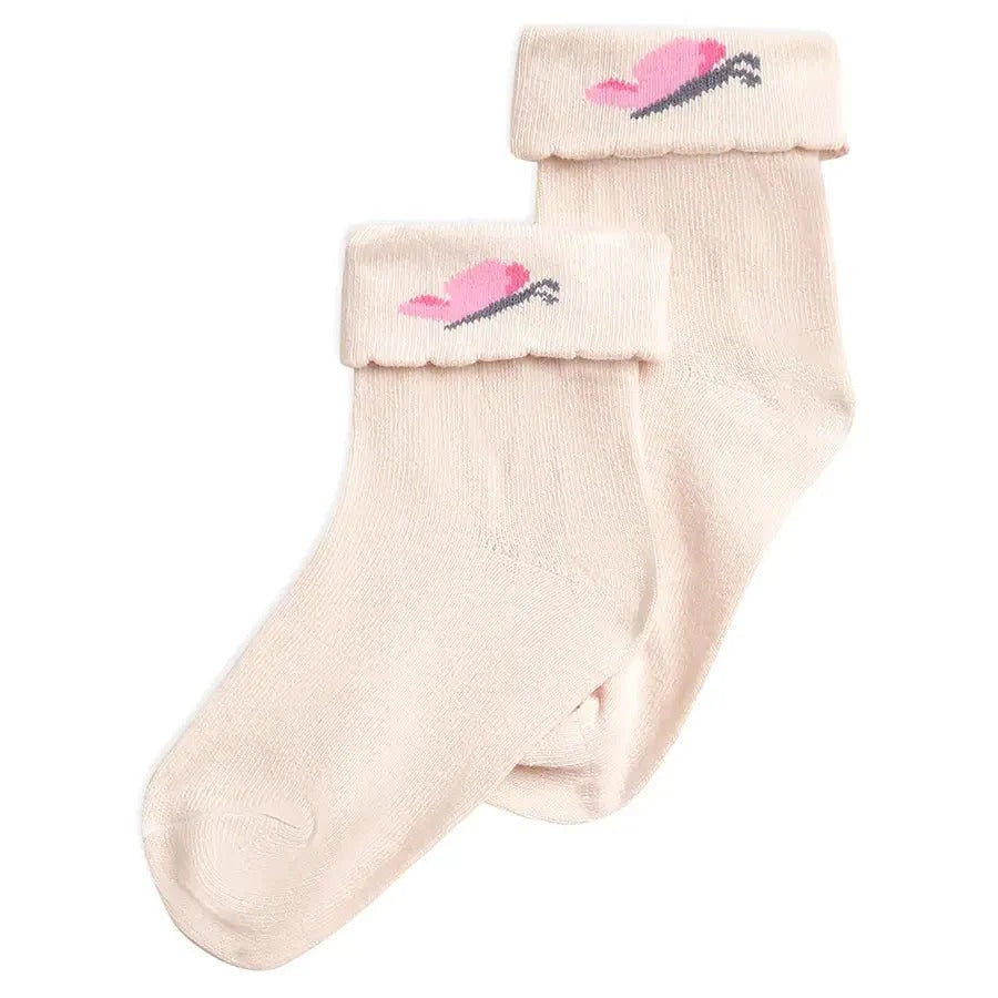 Bright Steps Multi-Color Socks – 3-Pair Mid-Ankle Placement Print Set