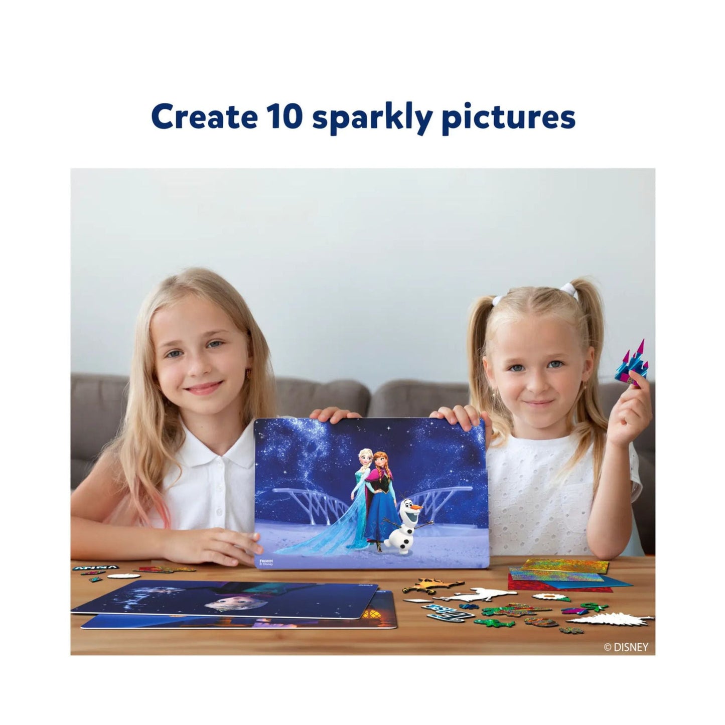 Skillmatics Foil Fun – Disney Frozen No-Mess Art Kit for Kids, DIY Craft Activity, Gift for Boys & Girls Ages 4–9, Multicolour Paper