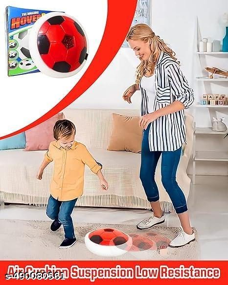 Hover Football CER – LED Hover Soccer Ball Toy for Kids & Indoors with Foam Bumper