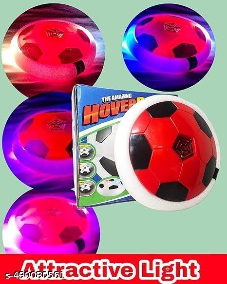 Hover Football CER – LED Hover Soccer Ball Toy for Kids & Indoors with Foam Bumper