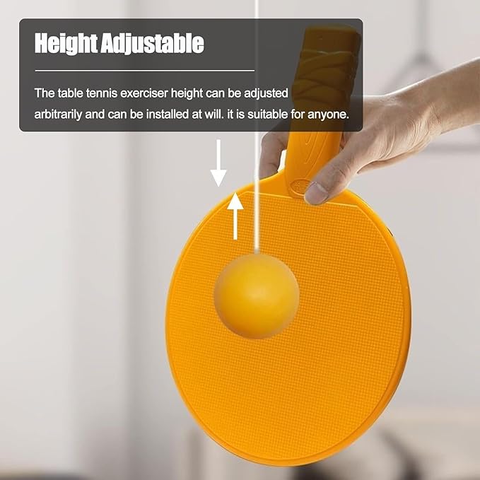 Tennis Trainer Rebound Ball with String Set Practice with String Cricket Rebound Ball with Rope Fill Sand or Water