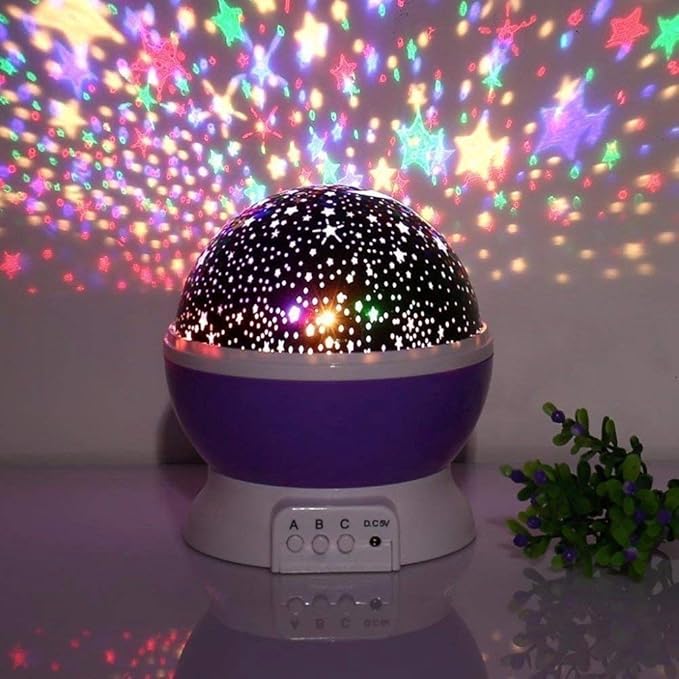 Dream Rotating Projection Lamp Star Master Projector Lamp with USB Wire Turn Any Room Into A Starry Sky Colorful LED Night Lamp Night Bulb Night Light